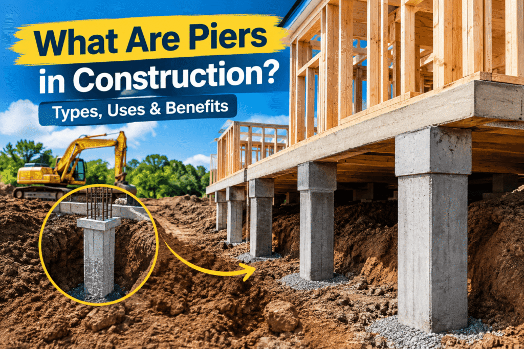 What Are Piers in Construction? Types, Uses, and Benefits what are piers in construction